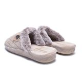 Papuci de casa femei Runners, RNS-262-4428, Bej