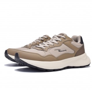 Мъжки маратонки Runners, RNS-262-7759, Кафяв